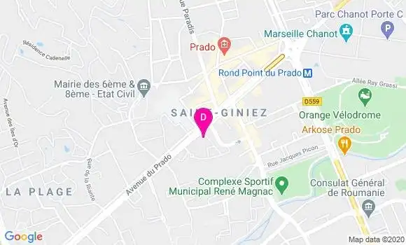 Localisation Amaury Estebe