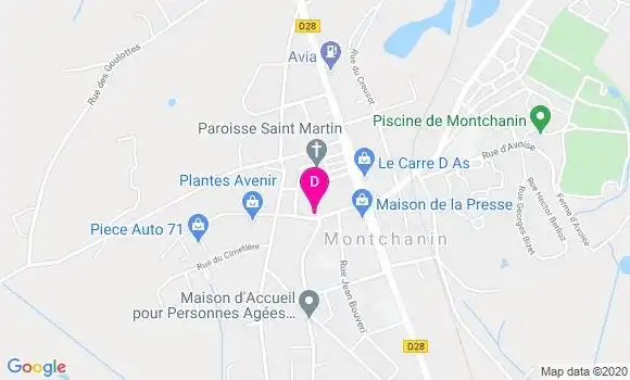 Localisation Marylou Sberna
