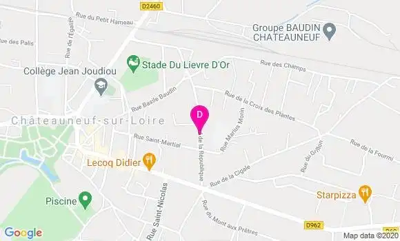 Localisation Benedicte Sedillot