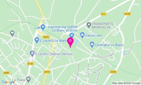 Localisation Patricia Poirier
