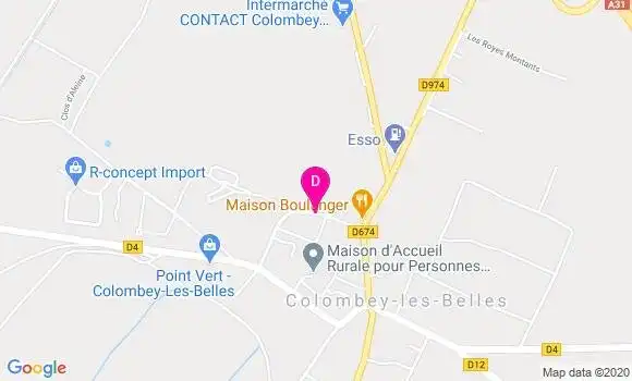 Localisation Isabelle Langard