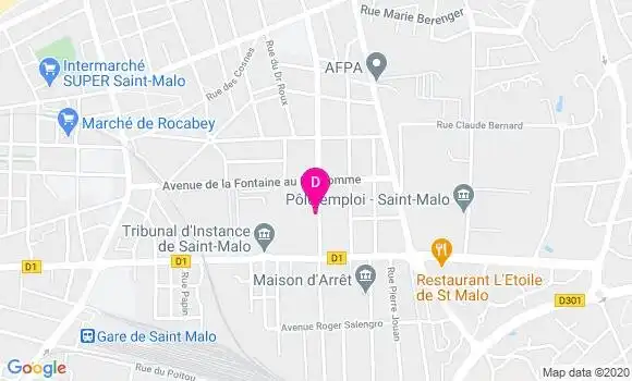 Localisation Lamia Benchekchou