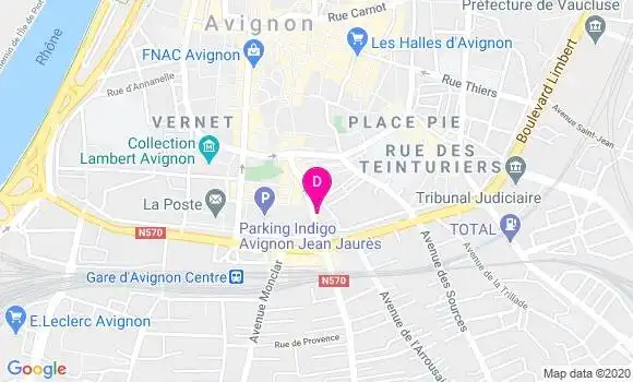 Localisation Rachel Daniel