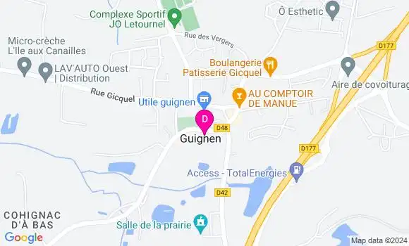 Localisation Florence De la Sayette
