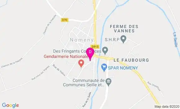Localisation Christelle Depaquy