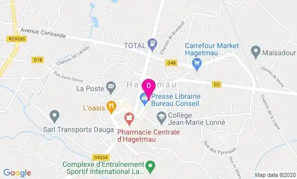 Localisation Yves Pascal Labedan