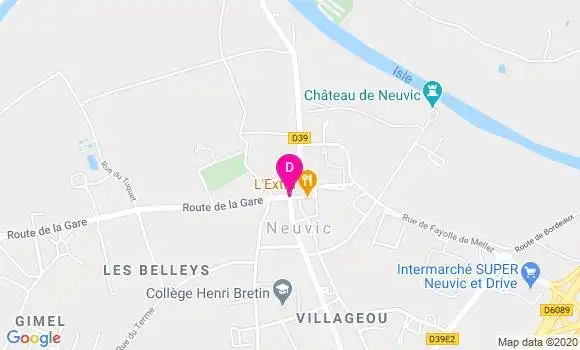 Localisation Pierre Alexandre Viguier