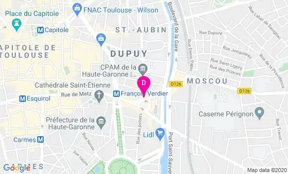 Localisation Alain Durand