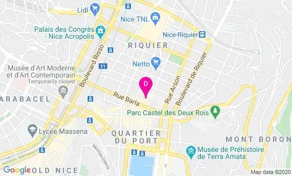 Localisation Caroline Tabet