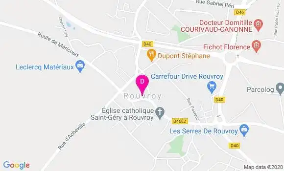 Localisation Mandy Lemort