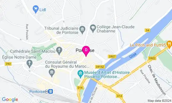 Localisation Arthur Zeitoun