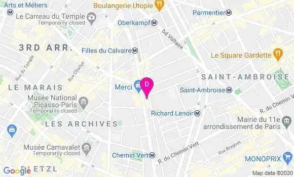 Localisation Viviane Barthelemy