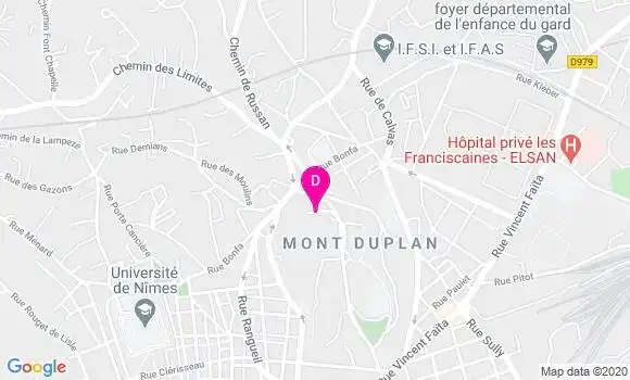 Localisation Agnes Maurin Vidal