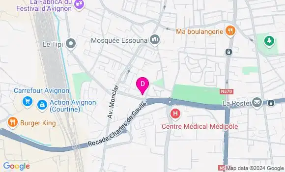 Localisation Sarah Boyeldieu