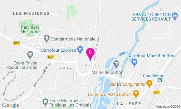 Localisation Romain Le Tenaff