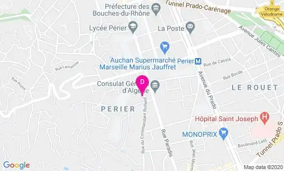 Localisation Caroline Roussel