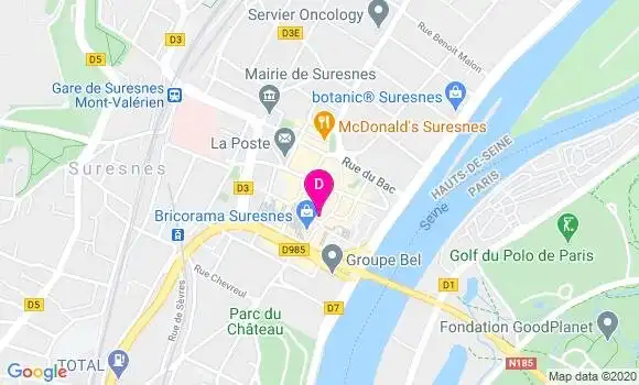 Localisation Pascal Dadon