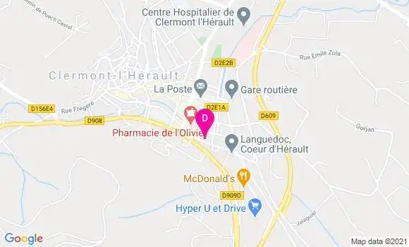 Localisation Isabelle Corbiere
