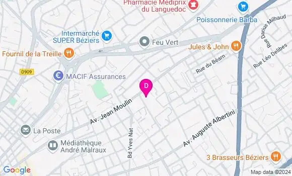 Localisation Nicolas Courtade