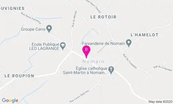 Localisation Catherine Detavernier Lemahieu