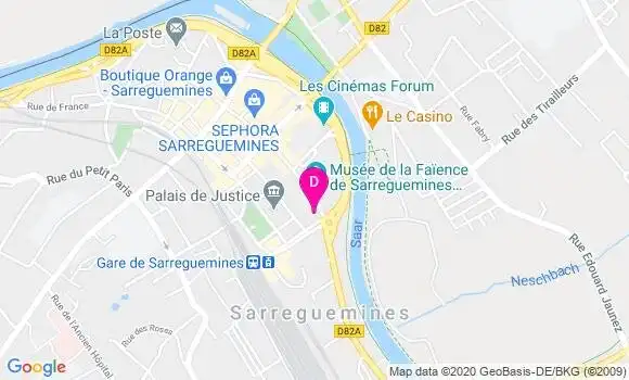Localisation Pascal Fabing
