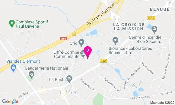 Localisation Jean Christophe Merly