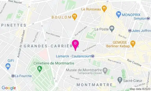 Localisation Leslie Baret