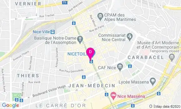 Localisation Marie Christine Seiller