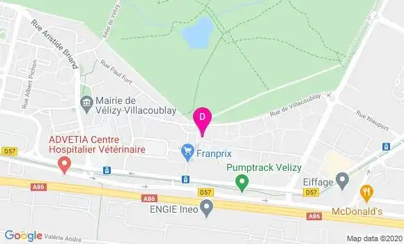 Localisation Emilie Bidault