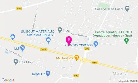 Localisation Alisson Beclin