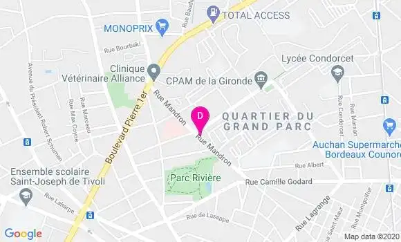 Localisation Anne Sophie Beylot