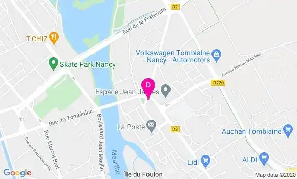 Localisation Margaux Jacques