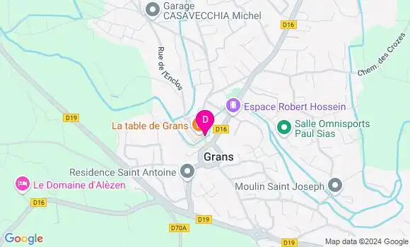 Localisation Adrien Baron