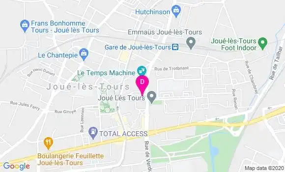Localisation Axelle Baron