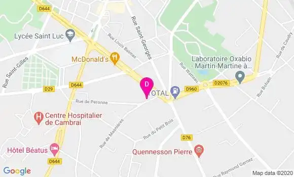Localisation Christophe Bodart