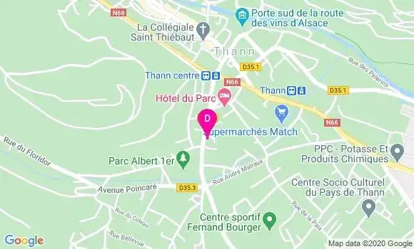 Localisation Georges Chanut