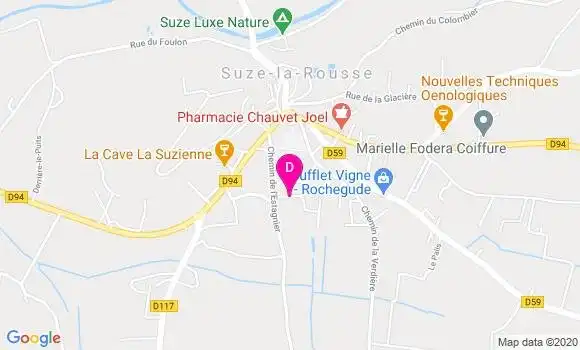 Localisation Alain Vidale