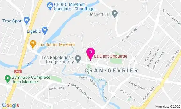 Localisation Laetitia Tarrier Dumas