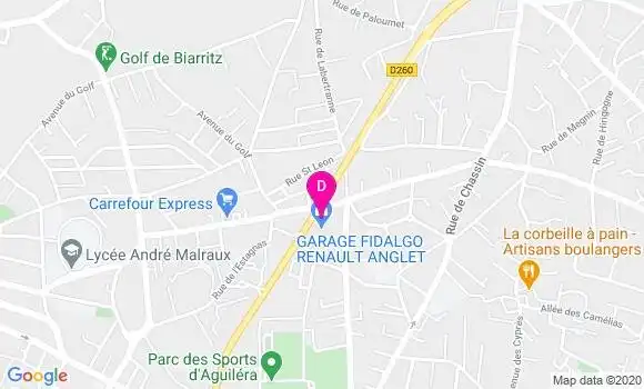 Localisation Antoine Lopez