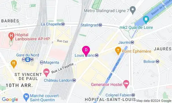 Localisation Victor Costes
