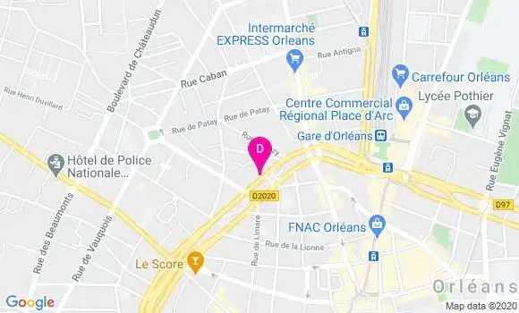 Localisation Karima Ben Hassen