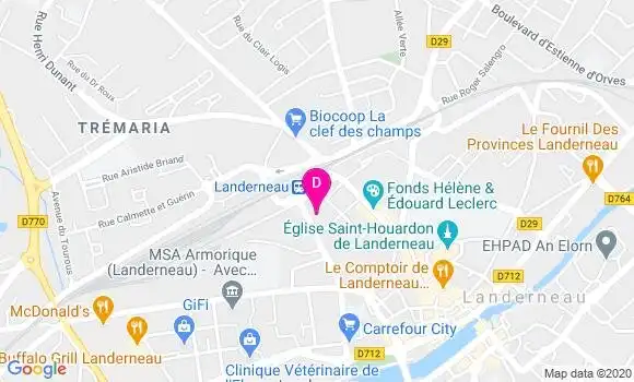 Localisation Nathaly Landuren