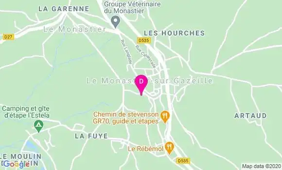 Localisation Joel Exbrayat