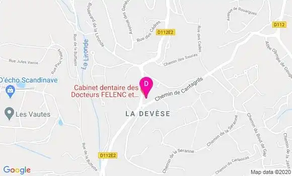 Localisation Sebastien Felenc