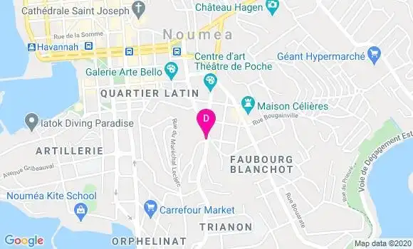 Localisation Benjamin Huet