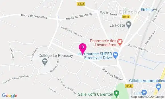 Localisation Patrick Langlois