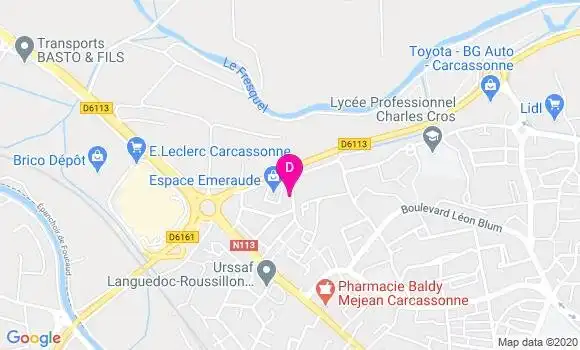 Localisation Claude Bouteille
