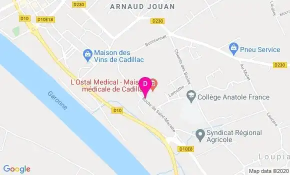 Localisation Agnes Cambillau