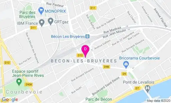 Localisation Bernard Bensaid
