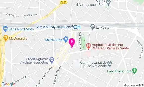 Localisation Audrey Lacabanne